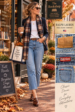 Vintage Ralph Lauren Polo Jeans Cropped Saturday Jean Womens 10 Y2K